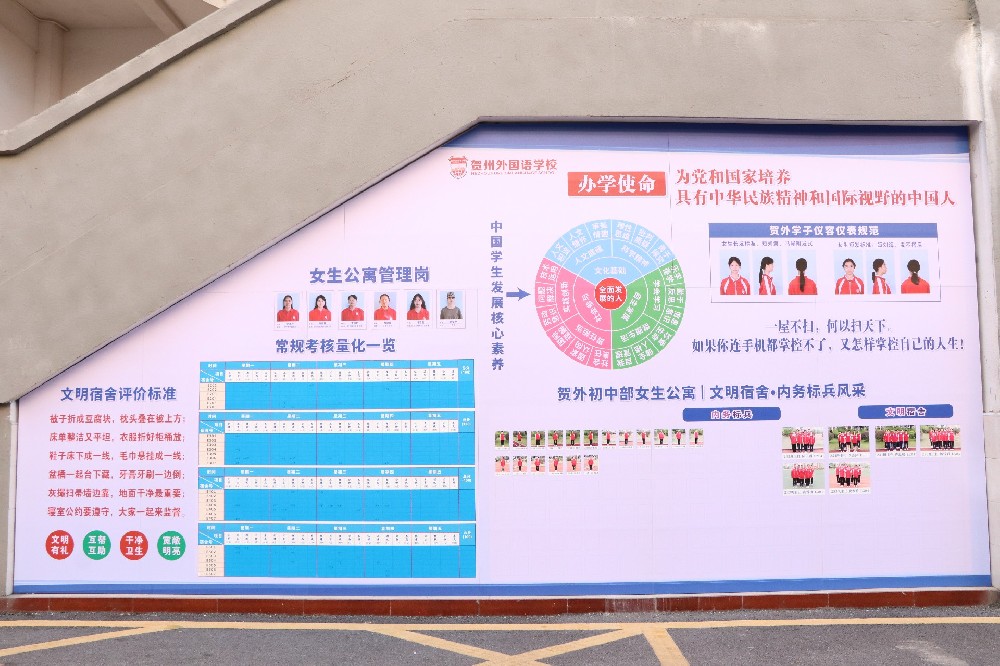 女生宿舍文化墙