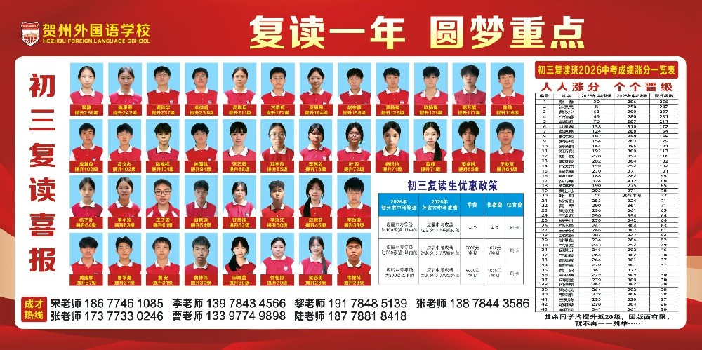 复读一年，圆梦重点